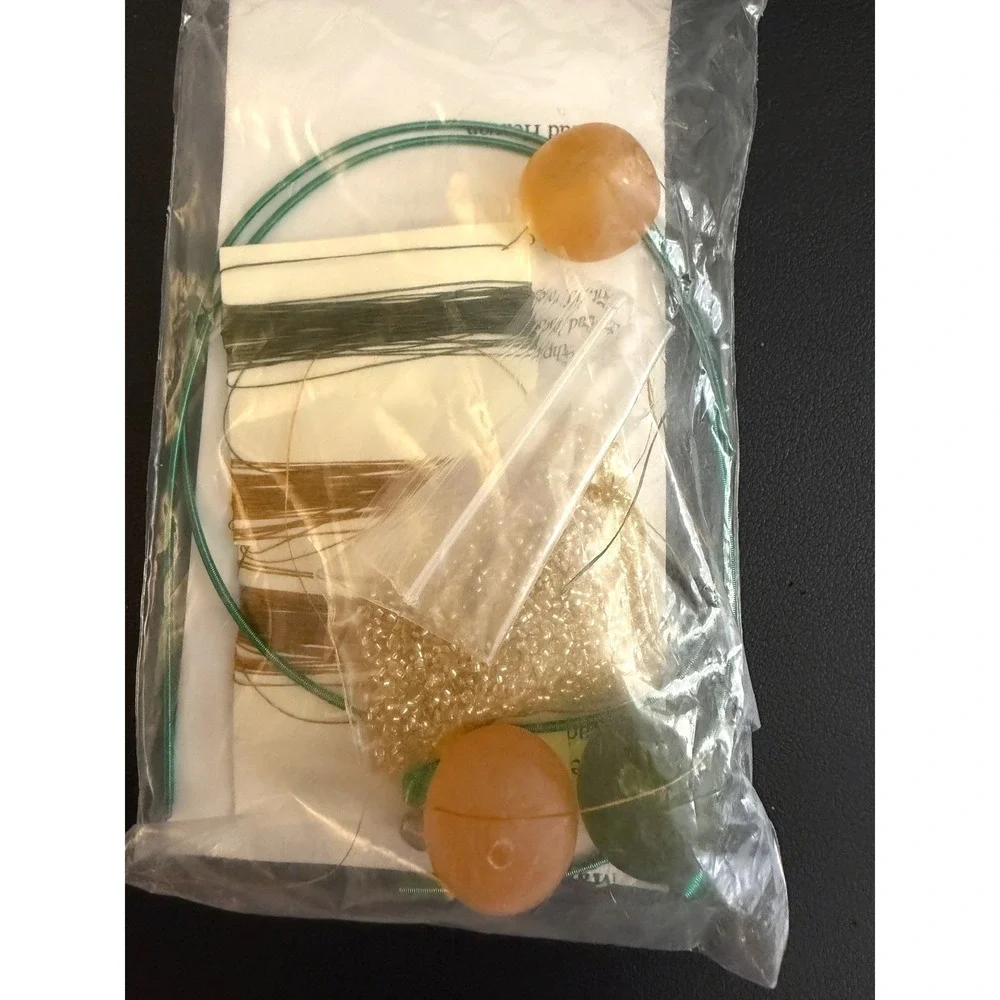 Jewelry Beading Kit Nancy Zellers Golden Gumdrops Green DIY